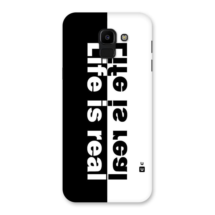 Real Life Back Case for Galaxy J6