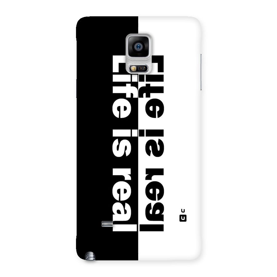 Real Life Back Case for Galaxy Note 4
