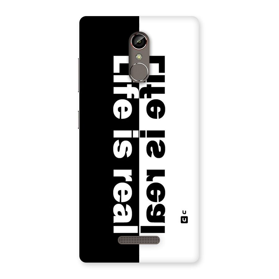 Real Life Back Case for Gionee S6s