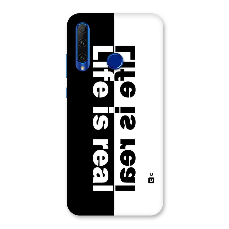 Real Life Back Case for Honor 20i