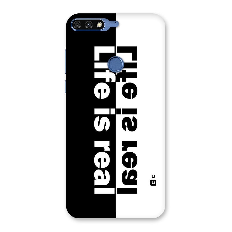 Real Life Back Case for Honor 7C