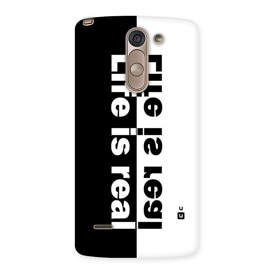 Real Life Back Case for LG G3 Stylus