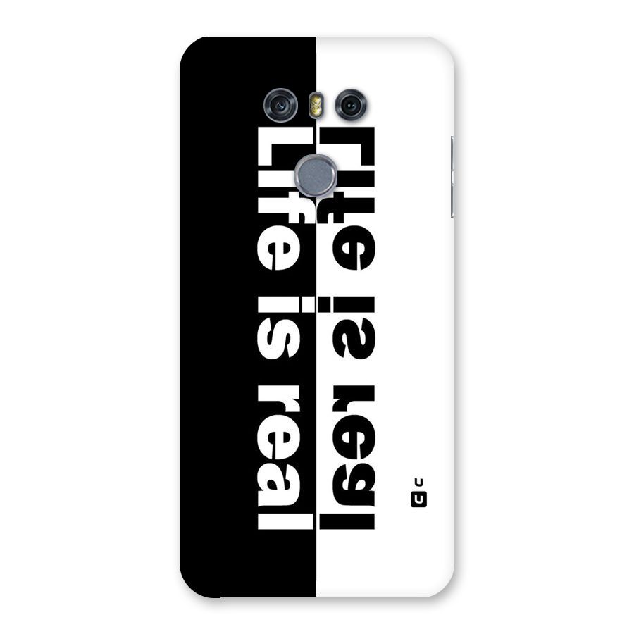 Real Life Back Case for LG G6