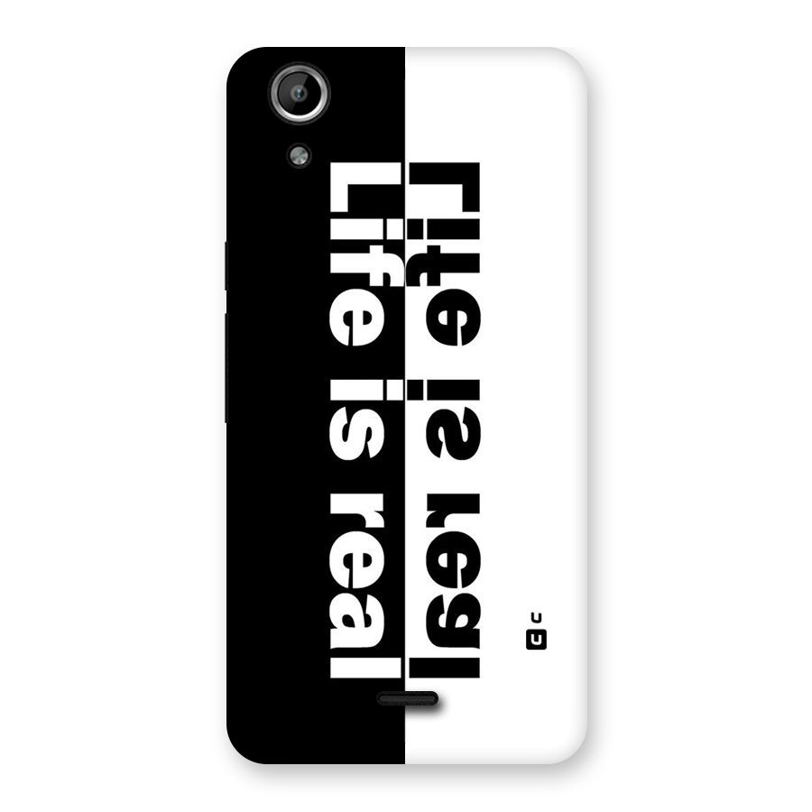 Real Life Back Case for Micromax Canvas Selfie Lens Q345