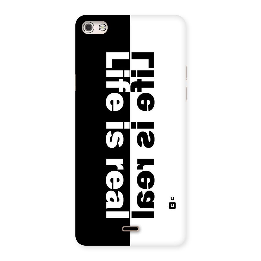 Real Life Back Case for Micromax Canvas Silver 5