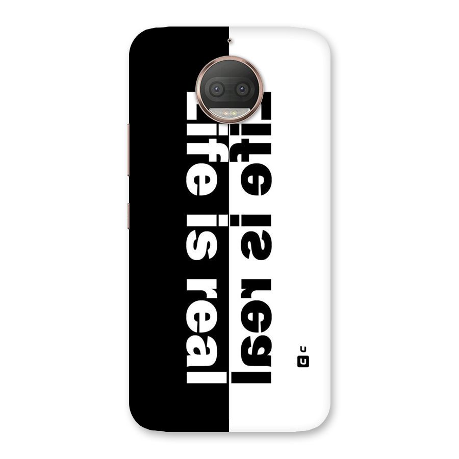 Real Life Back Case for Moto G5s Plus