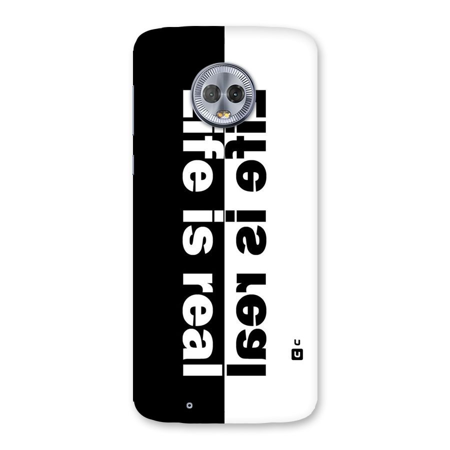 Real Life Back Case for Moto G6