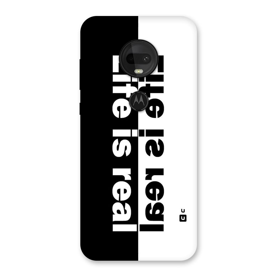 Real Life Back Case for Moto G7