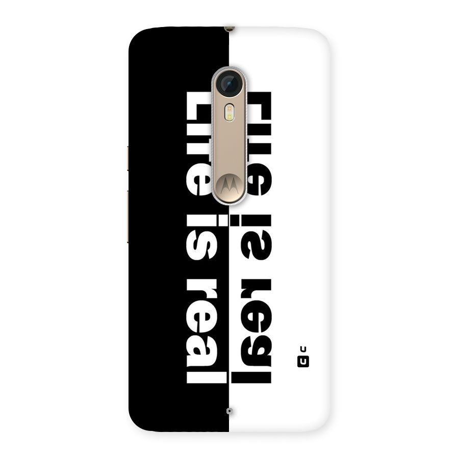 Real Life Back Case for Motorola Moto X Style