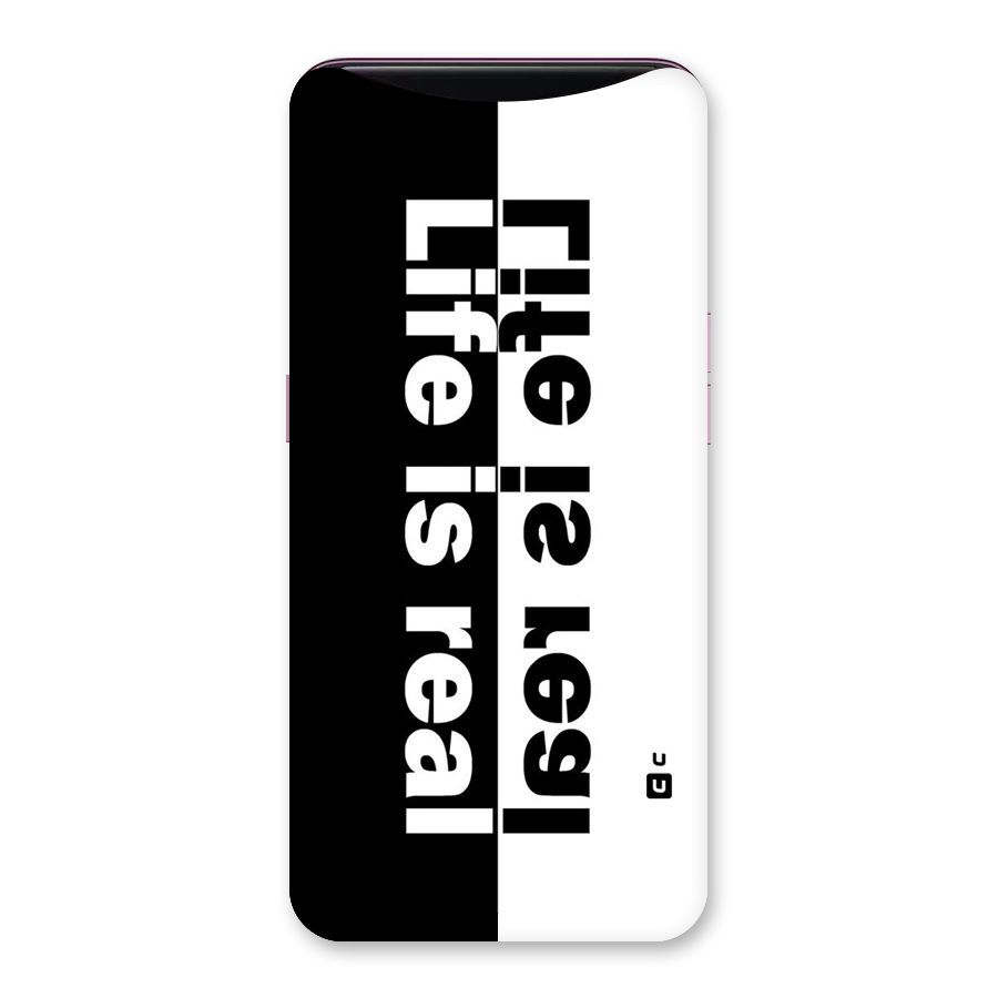 Real Life Back Case for Oppo Find X