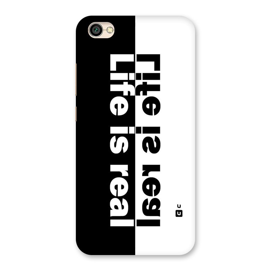 Real Life Back Case for Redmi Y1 Lite