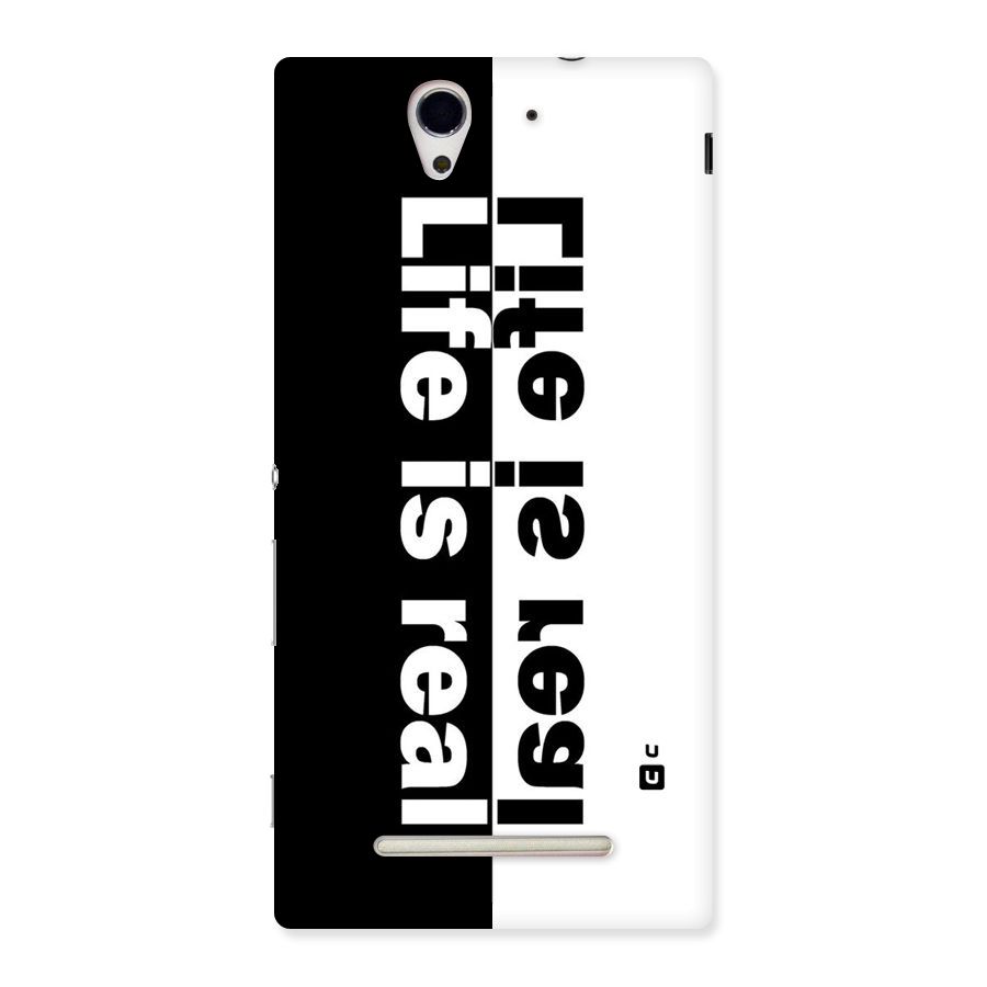 Real Life Back Case for Sony Xperia C3