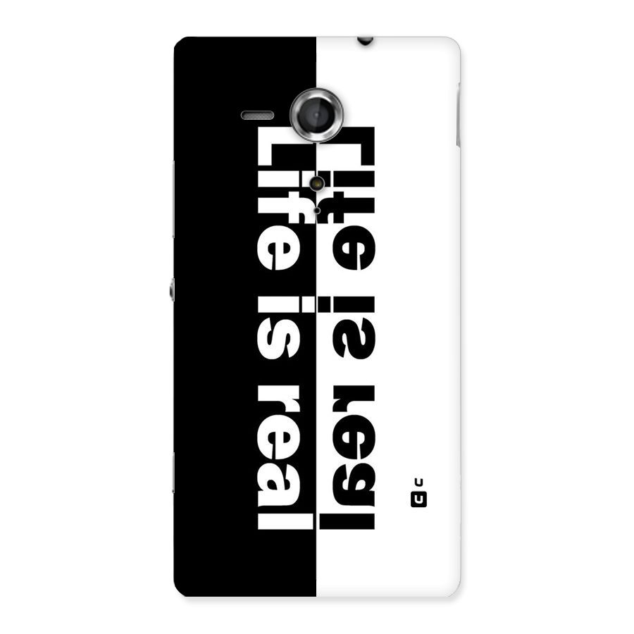 Real Life Back Case for Sony Xperia SP