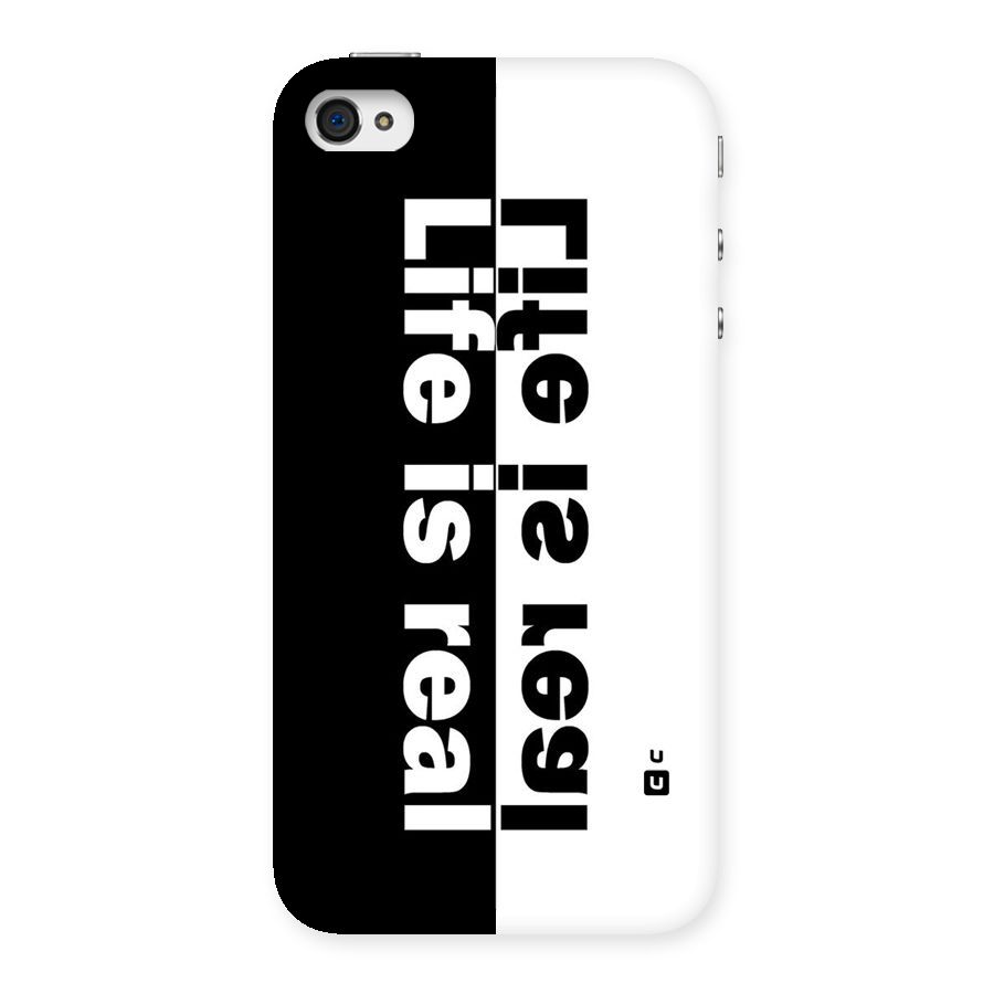 Real Life Back Case for iPhone 4 4s