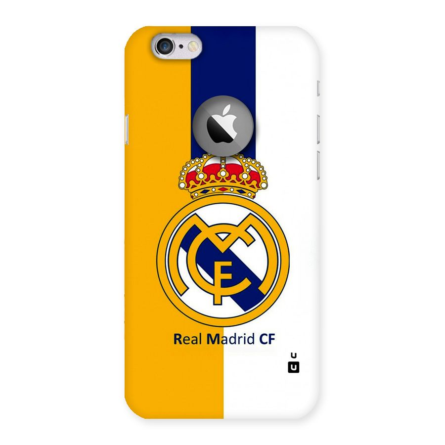 Real Madrid Back Case for iPhone 6 Logo Cut