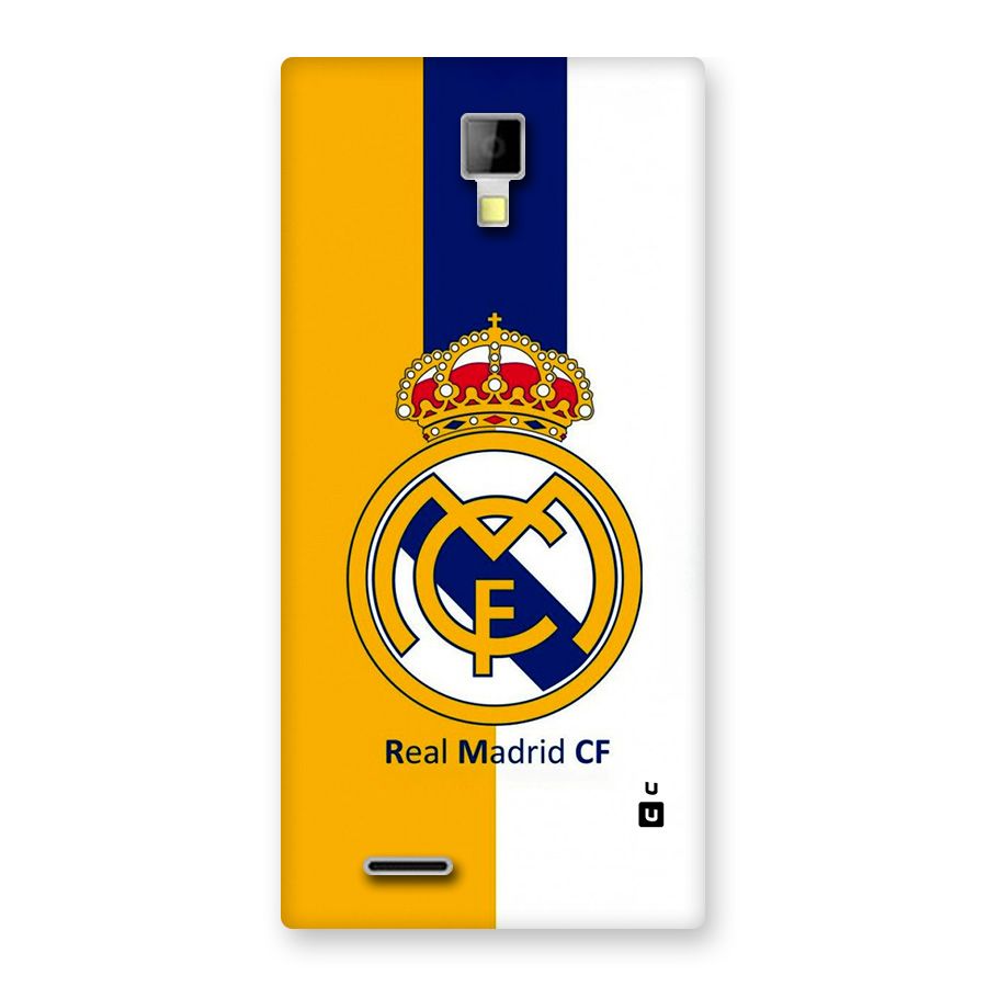 Real Madrid Back Case for Canvas Xpress A99
