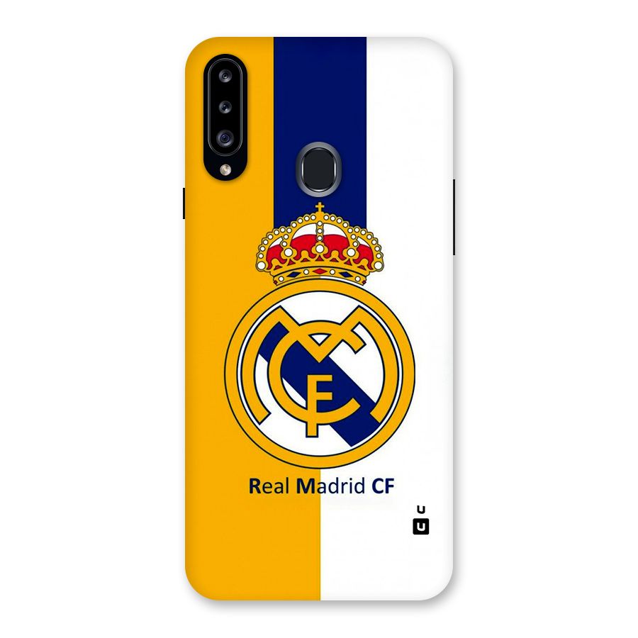 Real Madrid Back Case for Galaxy A20s