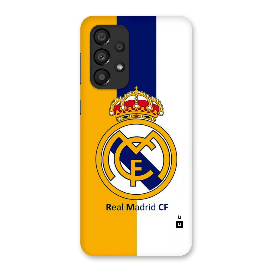 Real Madrid Glass Back Case for Galaxy A33 5G