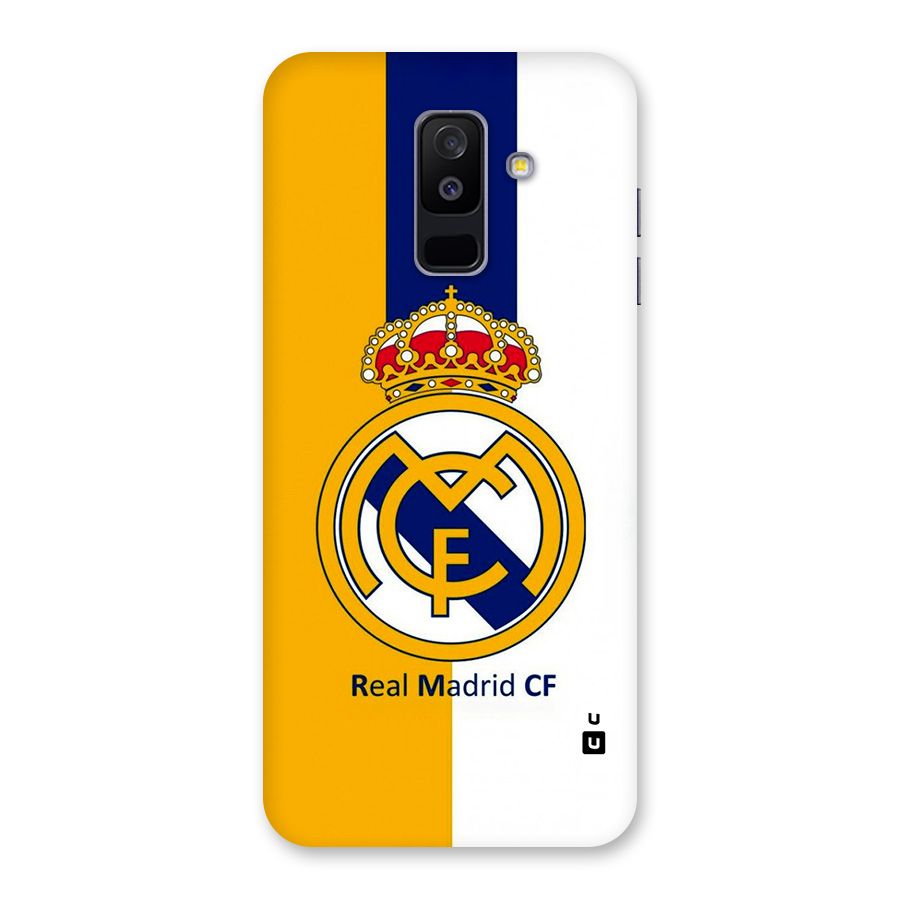 Real Madrid Back Case for Galaxy A6 Plus