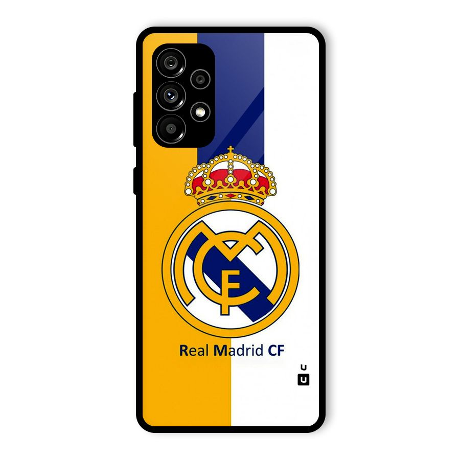 Real Madrid Glass Back Case for Galaxy A73 5G