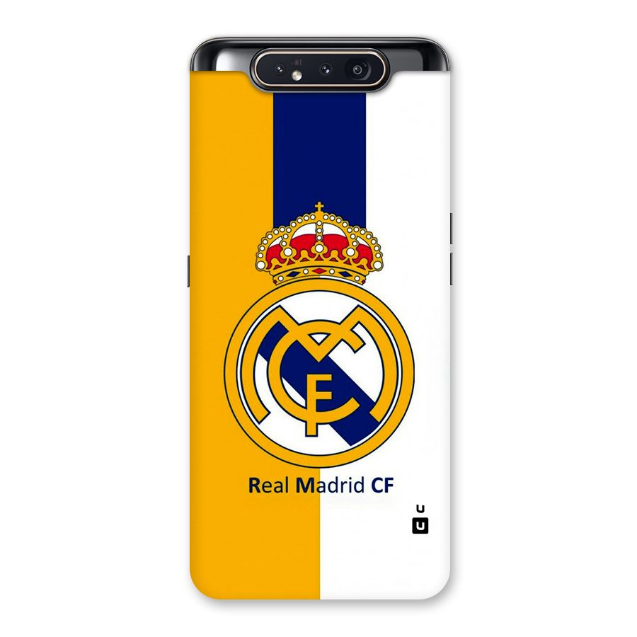 Real Madrid Back Case for Galaxy A80