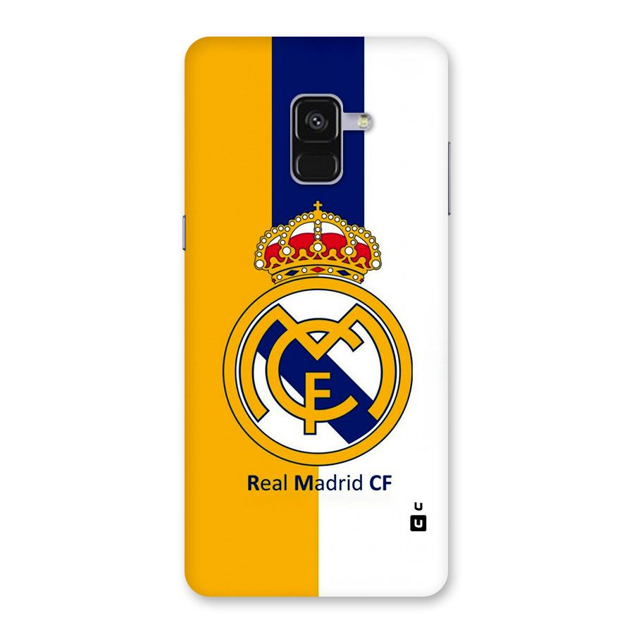 Real Madrid Back Case for Galaxy A8 Plus