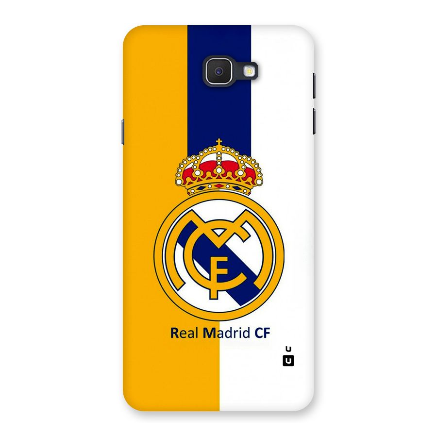 Real Madrid Back Case for Galaxy J7 Prime