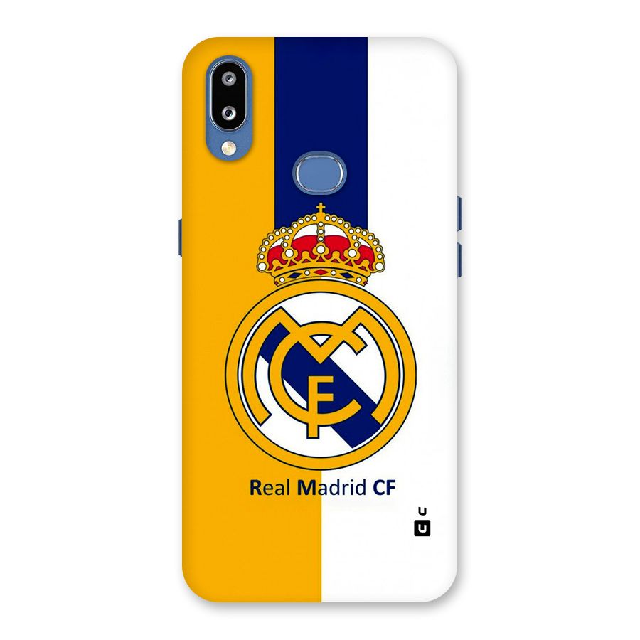 Real Madrid Back Case for Galaxy M01s