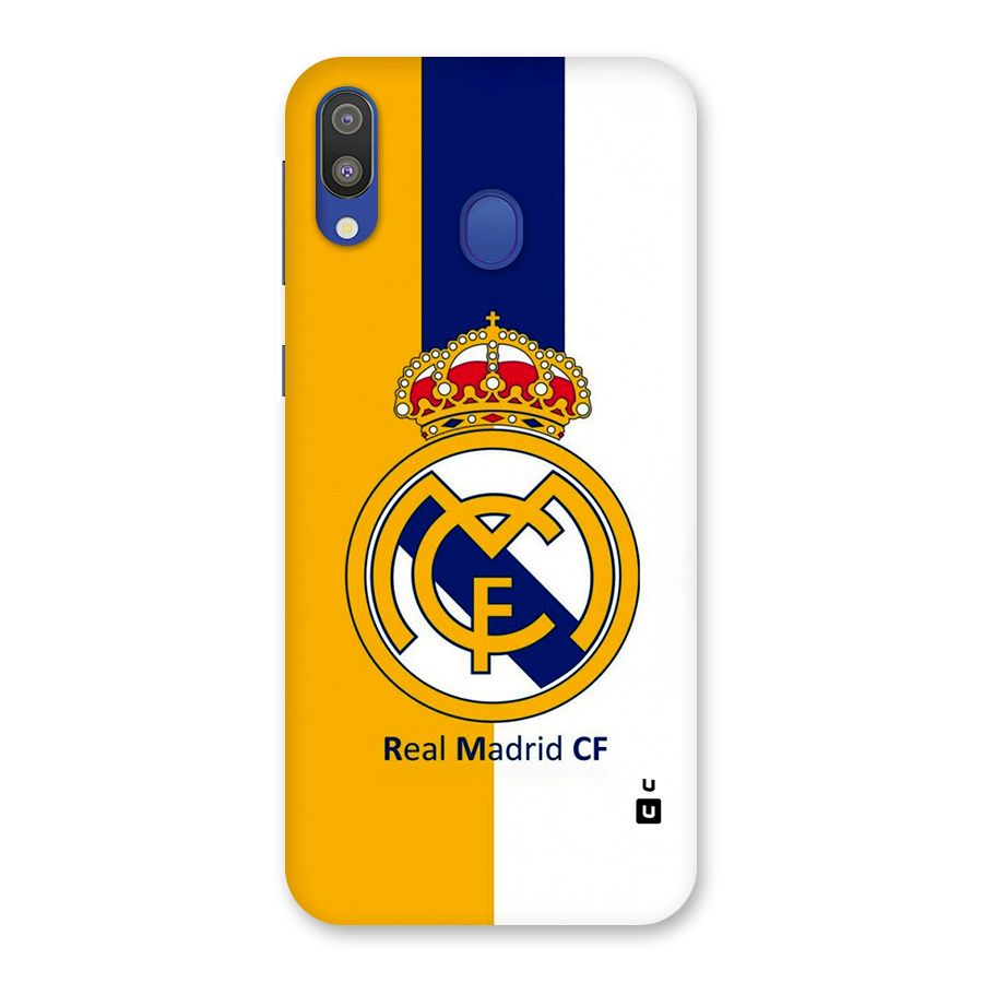 Real Madrid Back Case for Galaxy M20