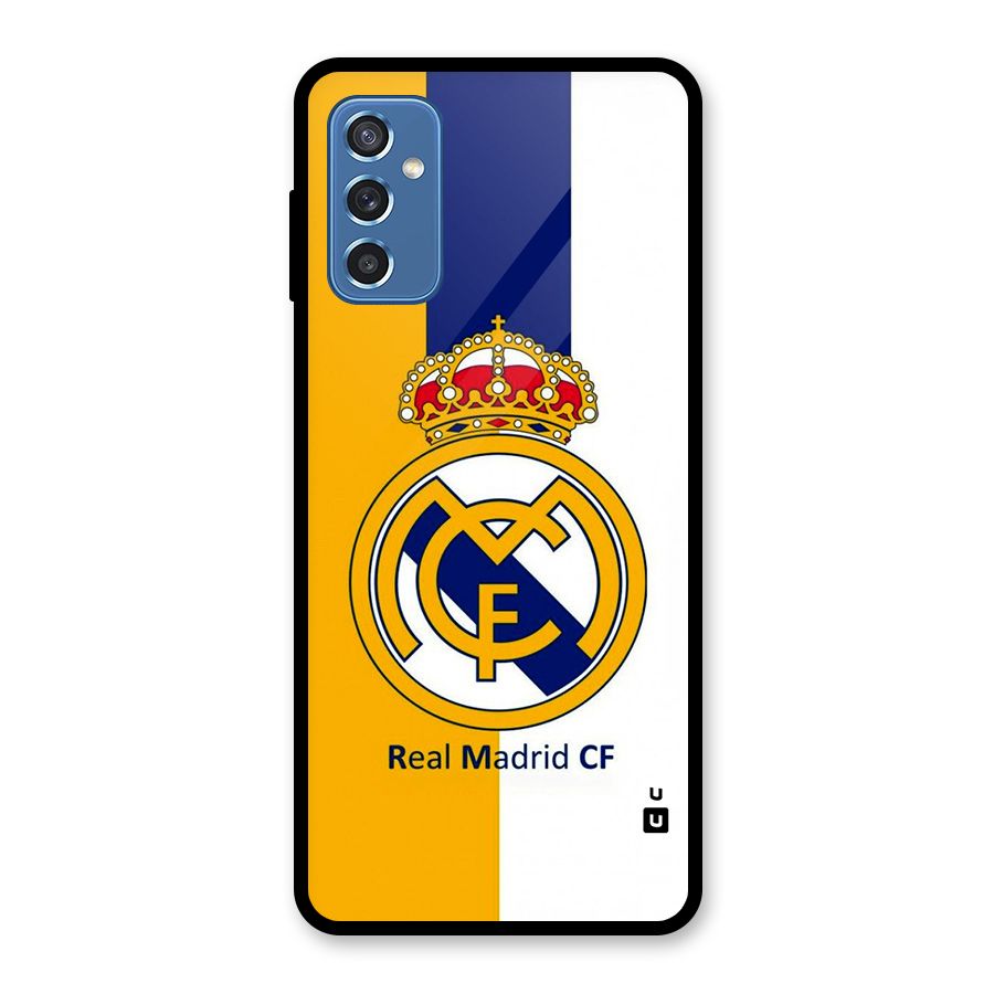 Real Madrid Glass Back Case for Galaxy M52 5G