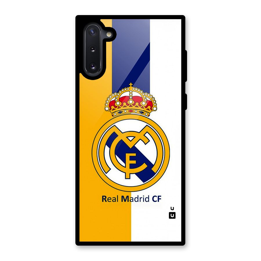 Real Madrid Glass Back Case for Galaxy Note 10
