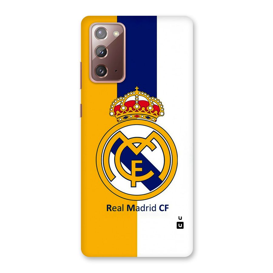 Real Madrid Back Case for Galaxy Note 20