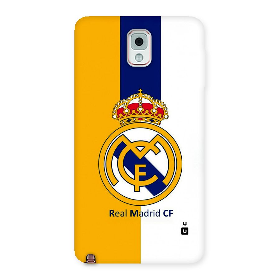 Real Madrid Back Case for Galaxy Note 3