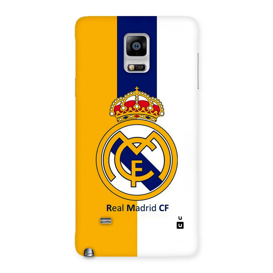Real Madrid Back Case for Galaxy Note 4