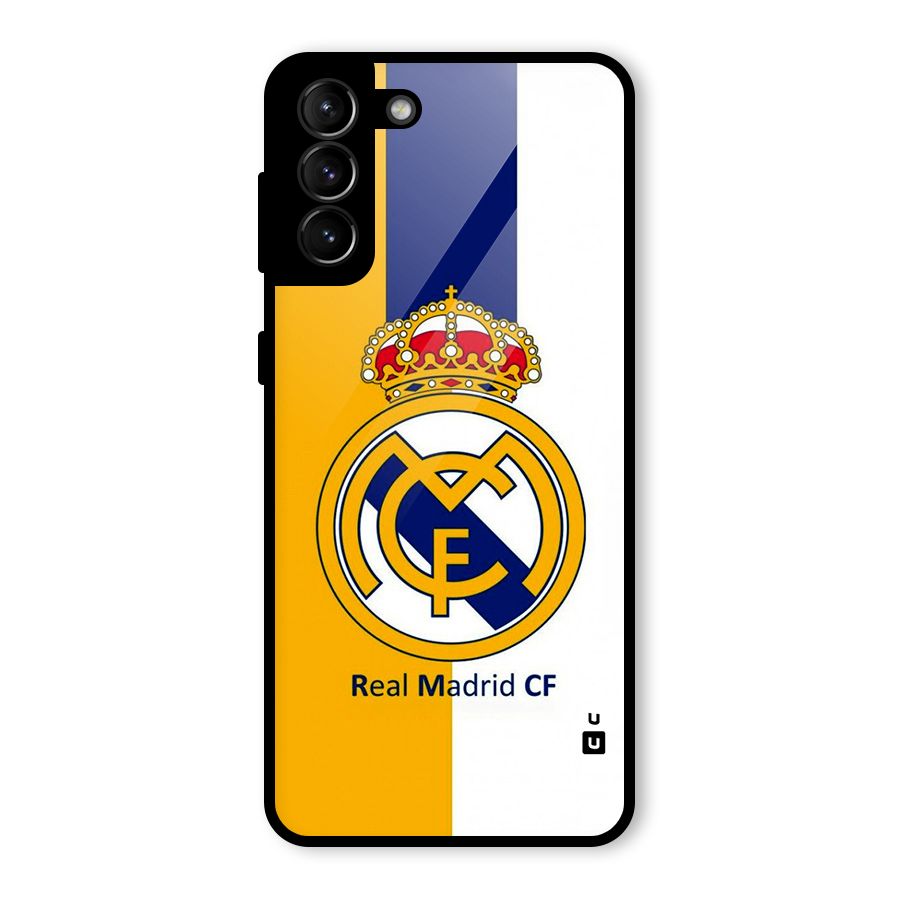 Real Madrid Glass Back Case for Galaxy S21 Plus