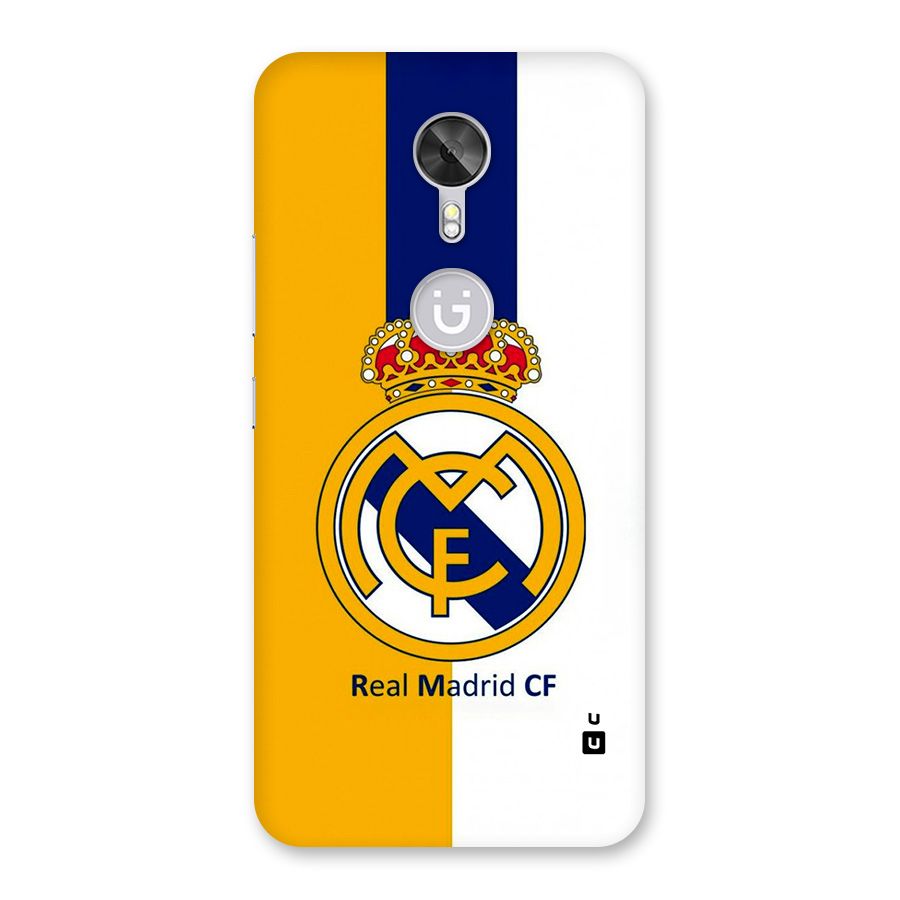 Real Madrid Back Case for Gionee A1