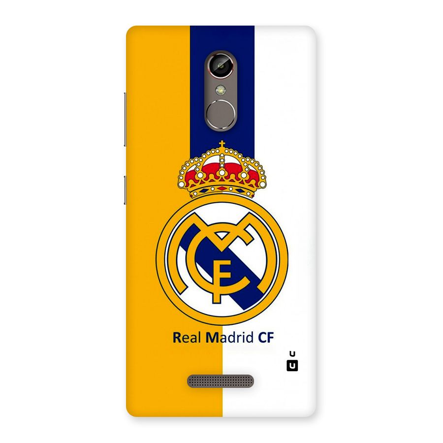 Real Madrid Back Case for Gionee S6s