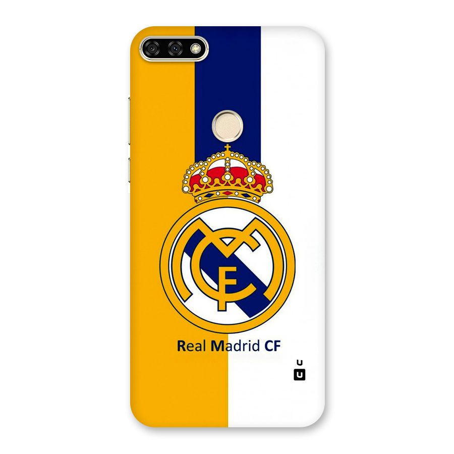 Real Madrid Back Case for Honor 7A