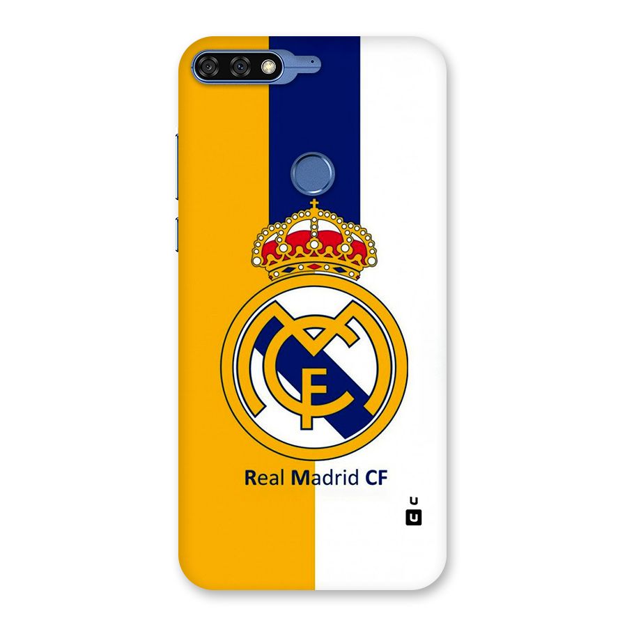 Real Madrid Back Case for Honor 7C