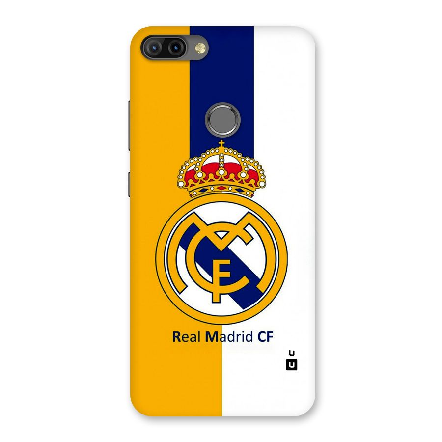 Real Madrid Back Case for Infinix Hot 6 Pro