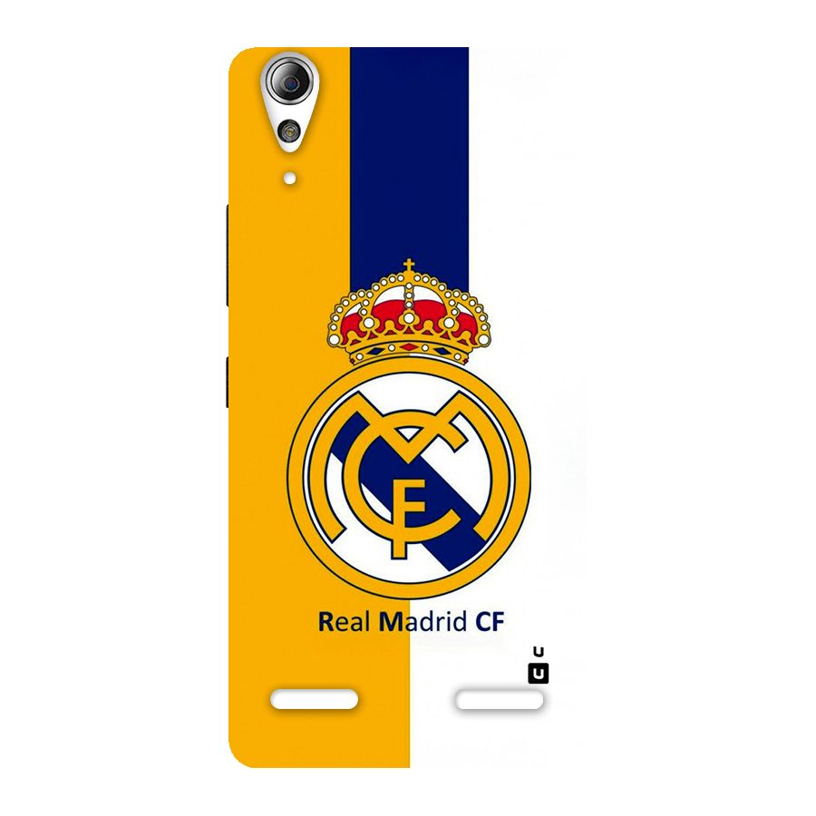 Real Madrid Back Case for Lenovo A6000 Plus
