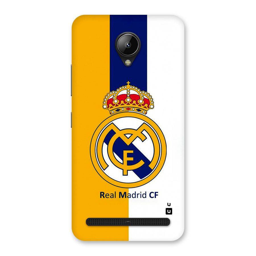 Real Madrid Back Case for Lenovo C2