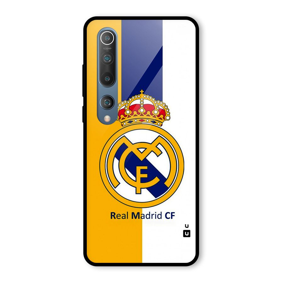 Real Madrid Glass Back Case for Mi 10