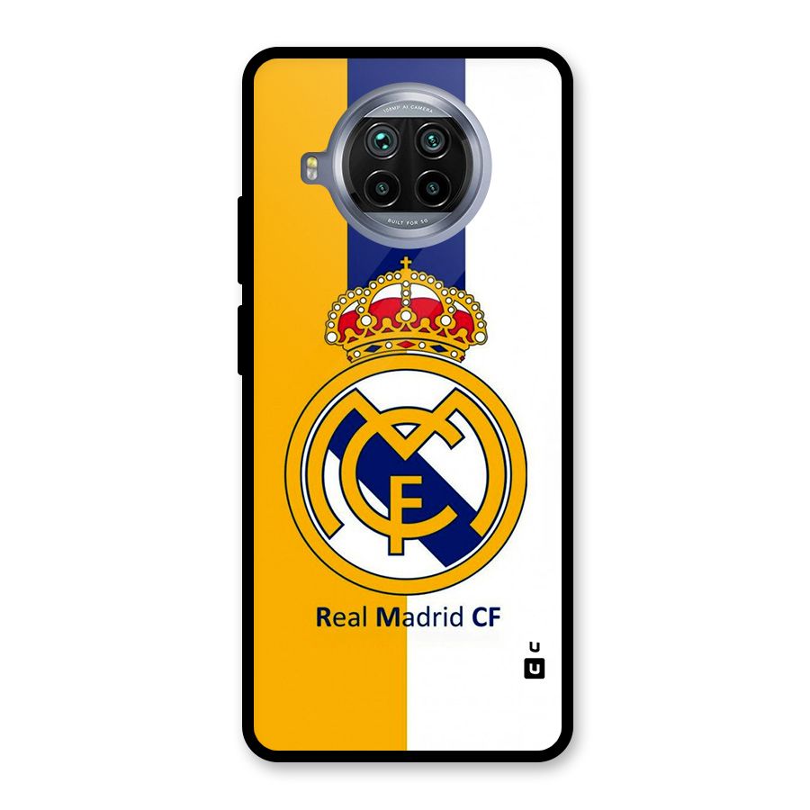 Real Madrid Glass Back Case for Mi 10i