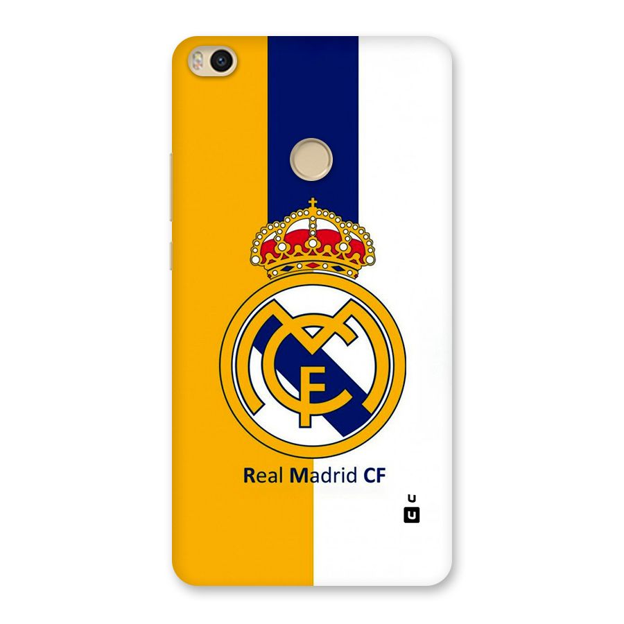 Real Madrid Back Case for Mi Max 2