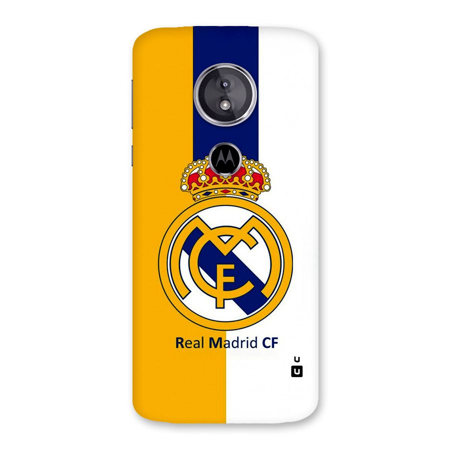 Real Madrid Back Case for Moto E5