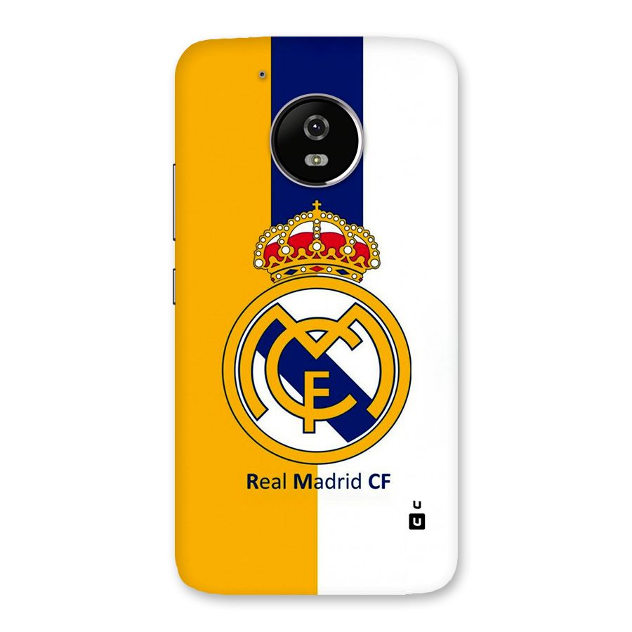 Real Madrid Back Case for Moto G5