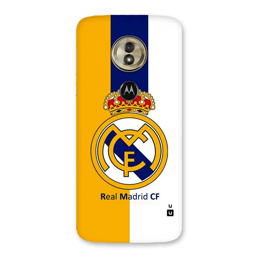 Real Madrid Back Case for Moto G6 Play