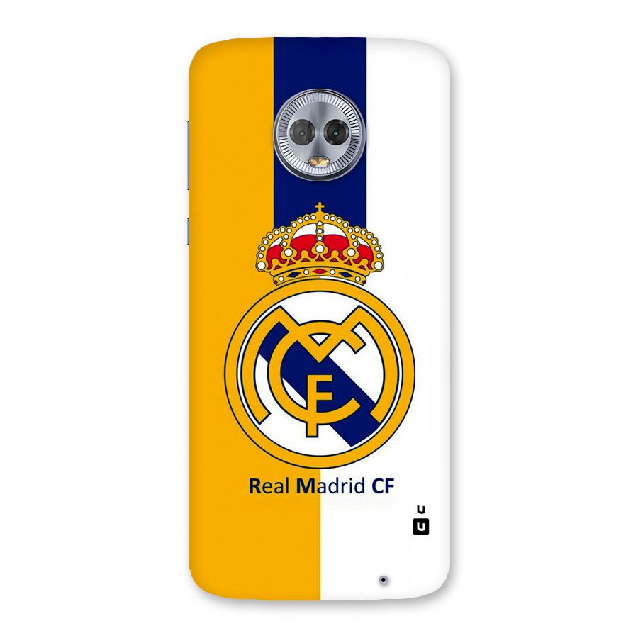 Real Madrid Back Case for Moto G6 Plus