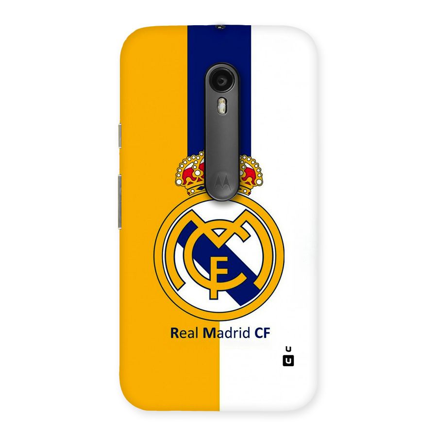Real Madrid Back Case for Moto G Turbo